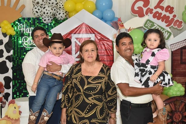 David y Luciana Santiago Capetillo son festejados por sus cumpleaños