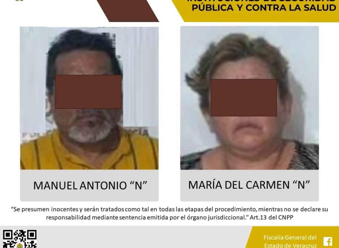 Seguirá encerrada pareja detenida con droga, armas y auto robado en Coatzacoalcos