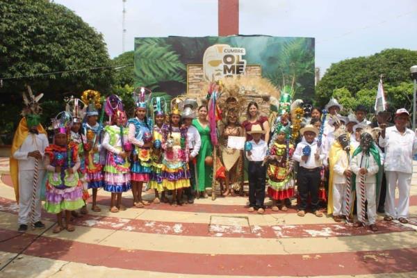 Cultura de Soconusco brilla en la “Cumbre Olmeca 2024” 