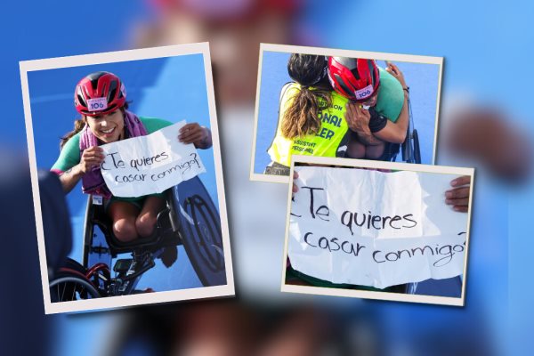Brenda Osnaya atleta mexicana, propone matrimonio a su entrenadora en juegos paralímpicos París 2024
