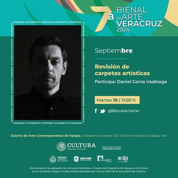 Ya viene la Jornada Académica de la 7ª Bienal de Arte Veracruz 2024; conoce las actividades