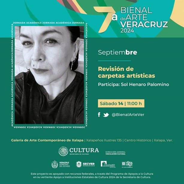 Ya viene la Jornada Académica de la 7ª Bienal de Arte Veracruz 2024; conoce las actividades