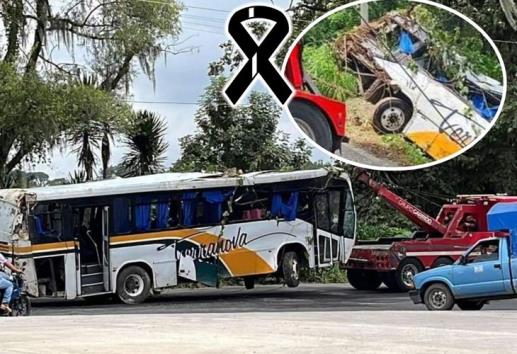 Identifican a segundo fallecido del accidente de autobús en Coscomatepec