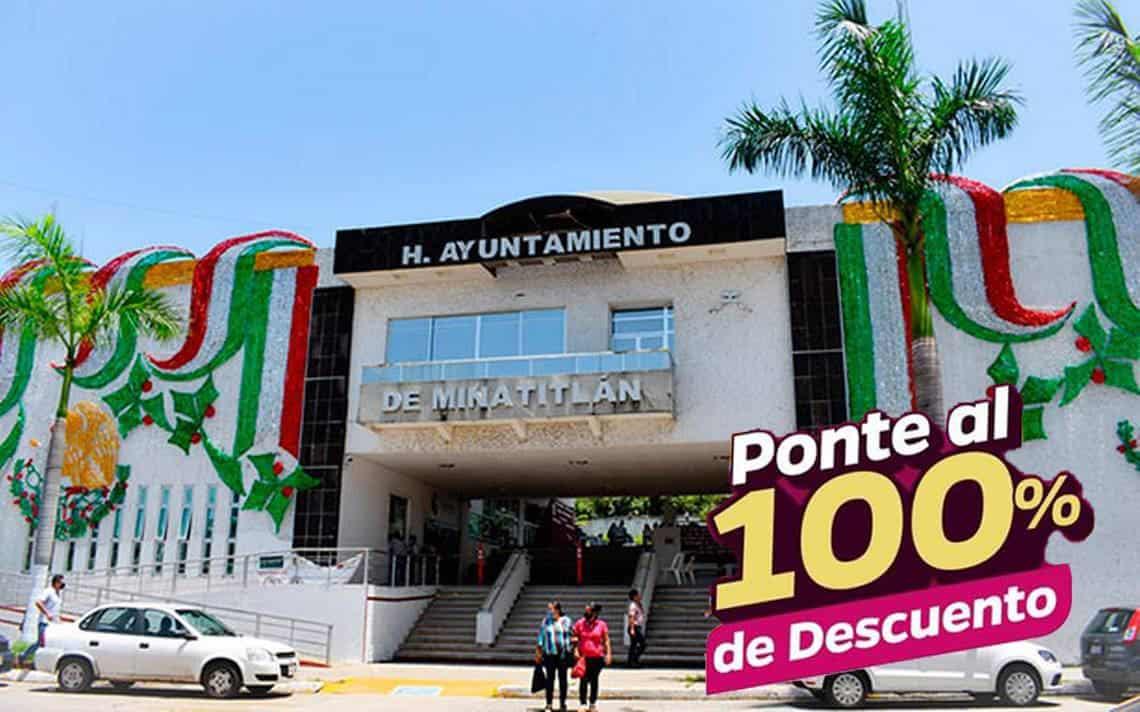 Ayuntamiento de Minatitlán lanza ofertas para regularizar impuesto predial y servicio de agua