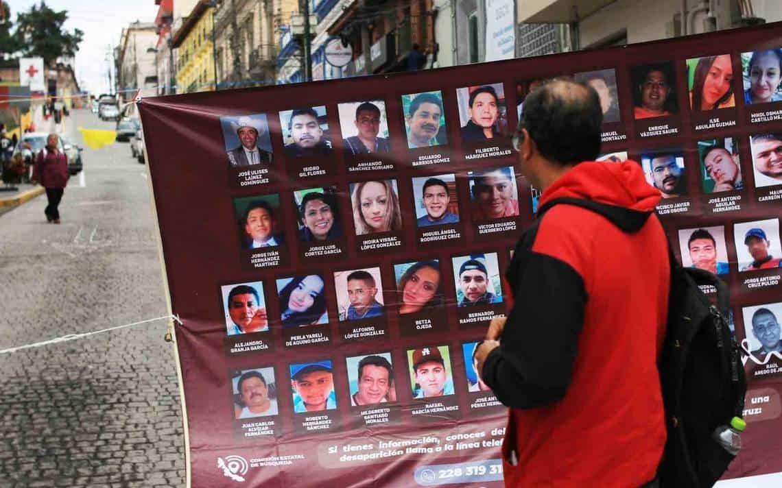 Desaparecieron 119 personas en Veracruz en agosto, alerta Comisión de Búsqueda