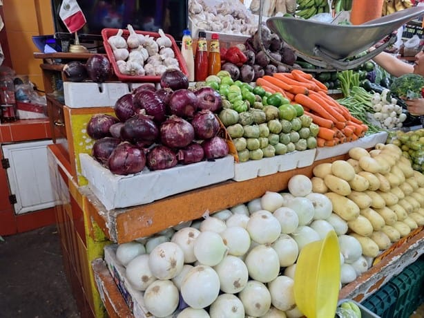 Estos son los precios de frutas y verduras esta semana en mercados de Veracruz