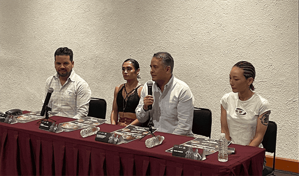 La boxeadora Esneidy La Leona Rodríguez pelea por el Campeonato Mundial Plata WBC en Veracruz