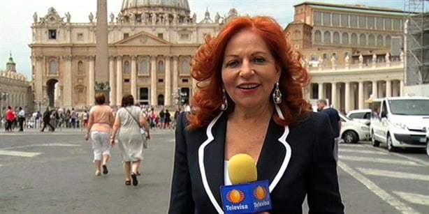 Por este motivo Valentina Alazraki, periodista de México recibió ovación durante la gira del Papa Francisco