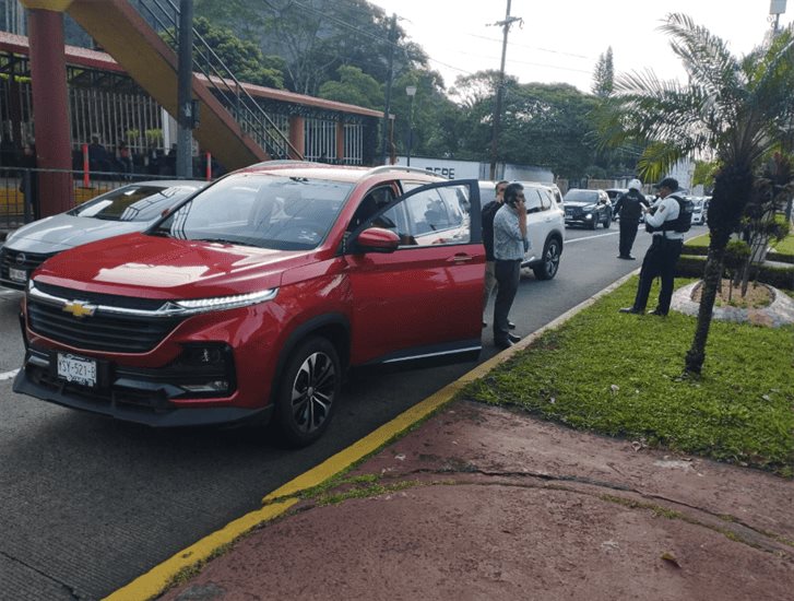 Se registra percance vial en la avenida Cri Cri de Córdoba