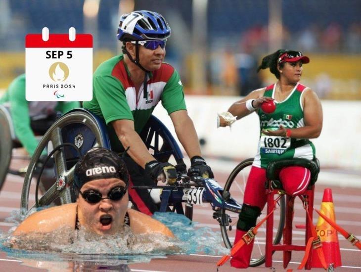 Juegos Paralímpicos 2024: A esta hora competirá México el 5 de septiembre