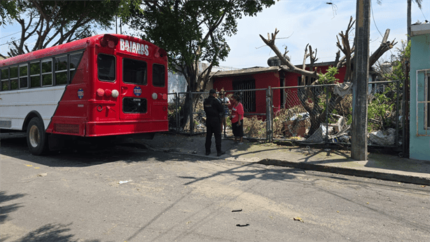 Presunto ladrón de cables es entregado a desconocidos y recibe una brutal golpiza en Veracruz