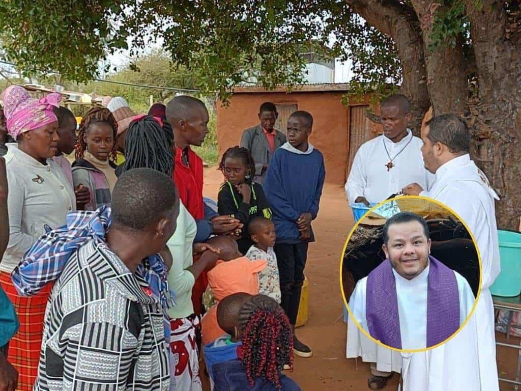 De Coatzacoalcos al continente africano: sacerdote porteño lleva el evangelio a comunidades de Kenia