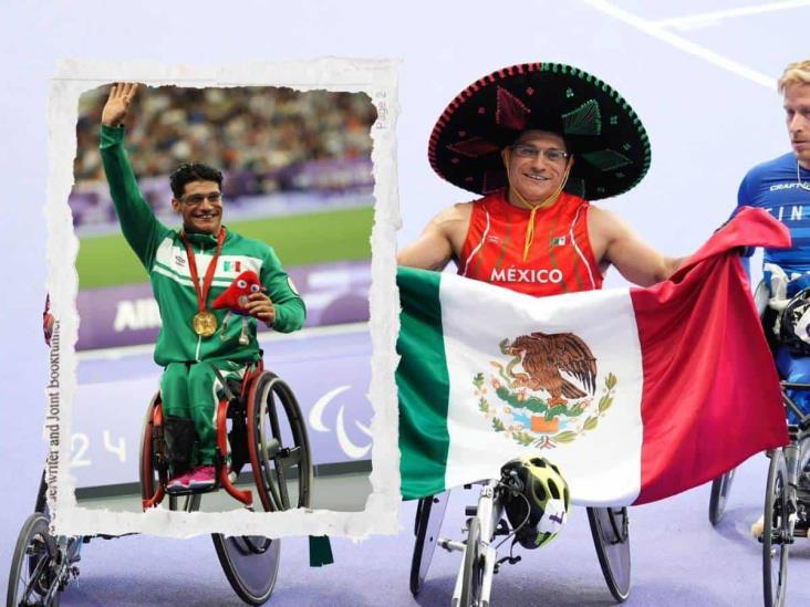 ¡Otra de oro! Juan Pablo Cervantes se corona en 100 metros T54 en París 2024