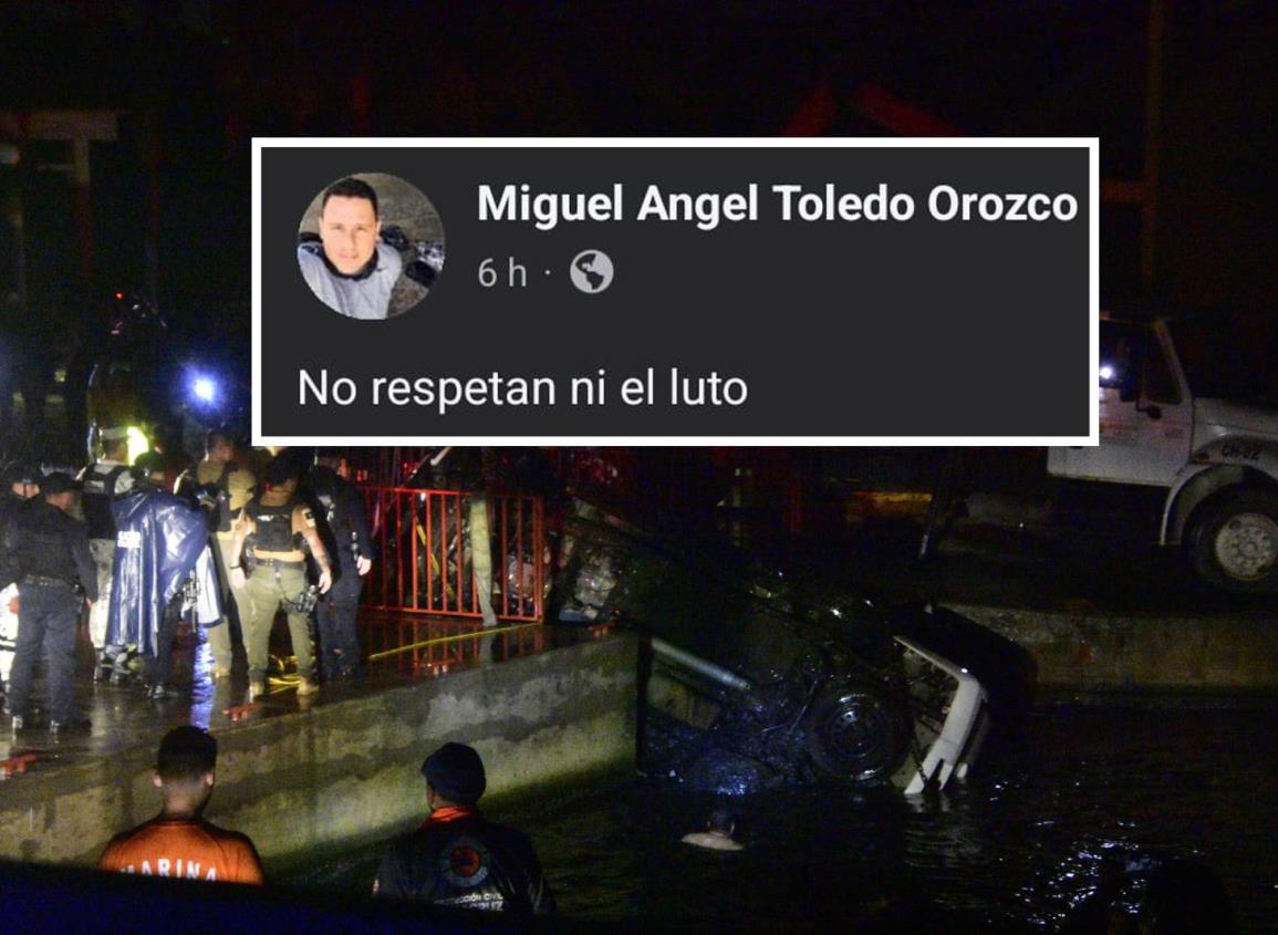 No respetan ni el luto, padre de víctima en río Calzadas, denuncia extorsión en Coatzacoalcos