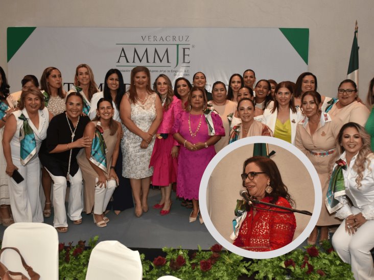 Realizan toma de protesta de la Asociación de Mujeres Jefas de Empresa (AMMJE) Veracruz