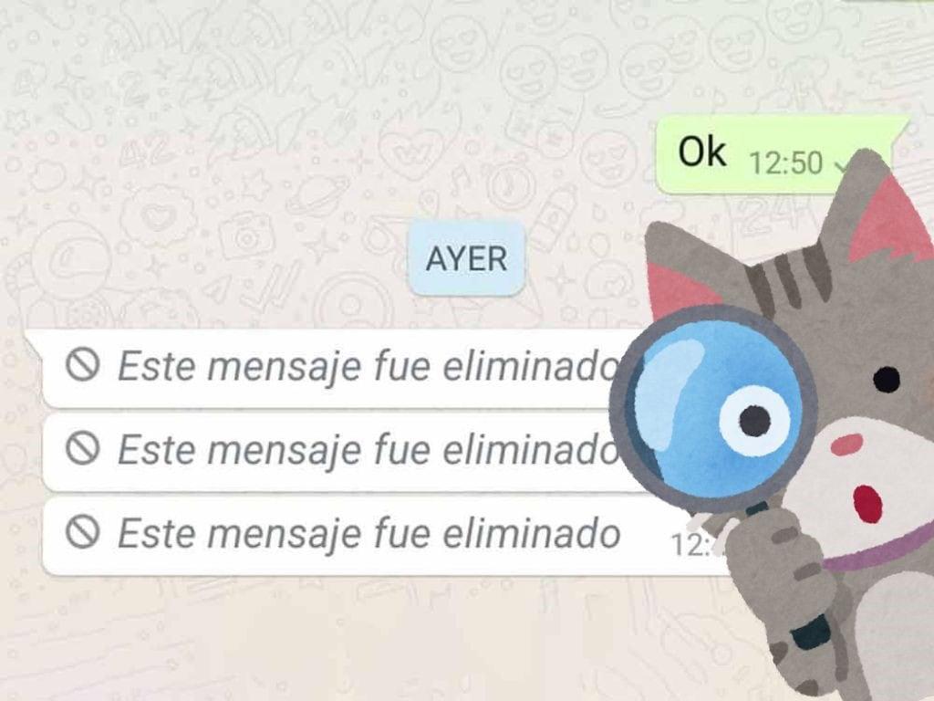 WhatsApp: Así puedes leer mensajes eliminados