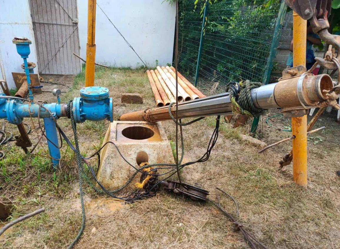 Servicio de agua potable en Villa Cuichapa quedó restablecido