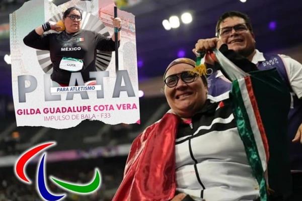 ¡Una medalla más! Gilda Cota se cuelga la plata en los Juegos Paralímpicos 2024