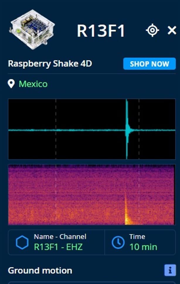 Se registra microsismo en la Ciudad de México