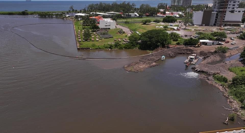 Avanza dragado del río Jamapa: liberan barra en la bocana tras 11 años sin mantenimiento