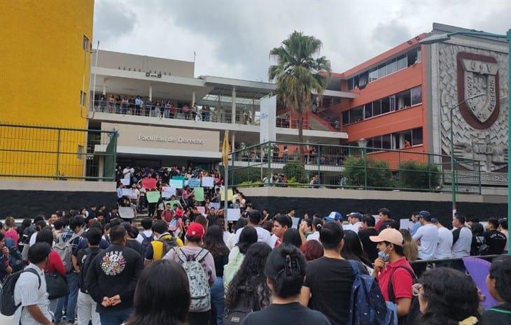 Continúan las protestas en defensa del Poder Judicial en Xalapa