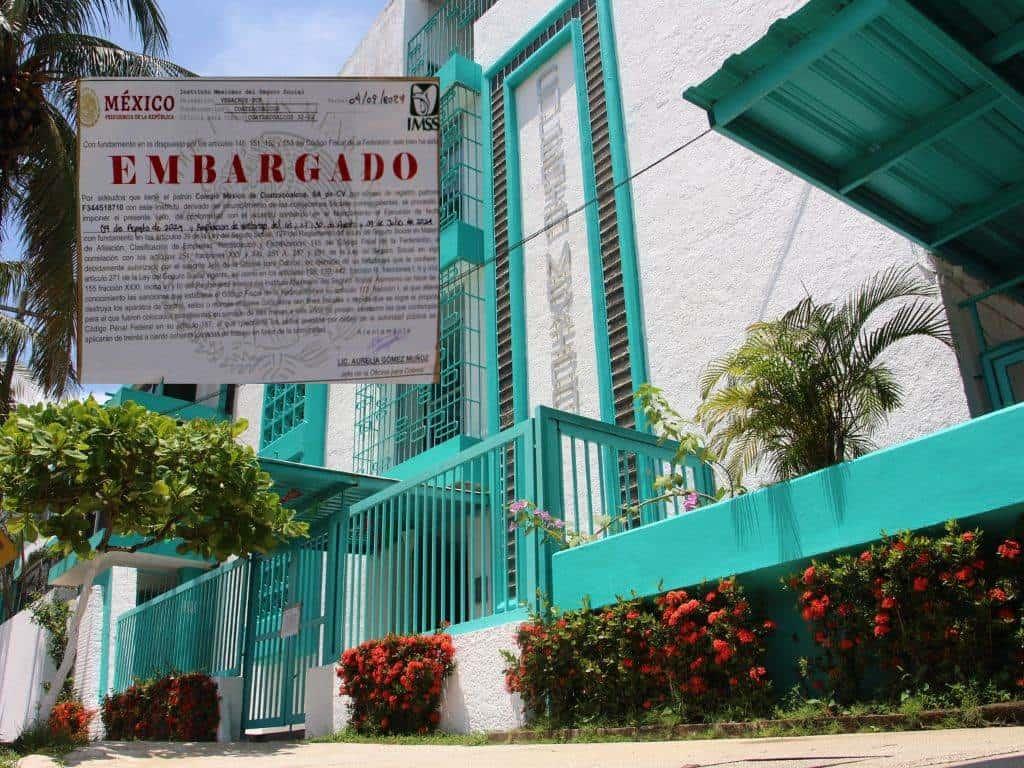 ¿Continúan las clases tras embargo en el Colegio México de Coatzacoalcos?