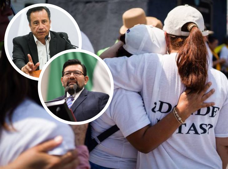 Cuitláhuac García deja deuda en atención de personas desaparecidas en Veracruz: Enrique Cambranis