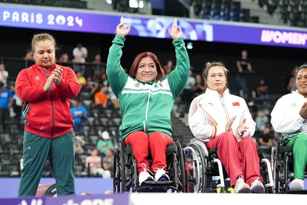 ¡Una más! La mexicana Amalia Pérez gana medalla de bronce en para powerlifting en Juegos Olímpicos 2024