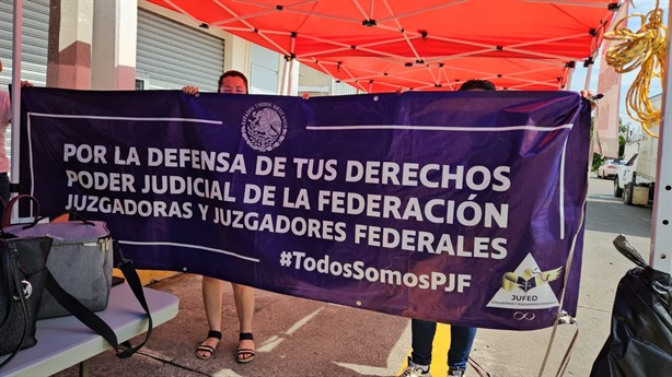 Paro contra Reforma judicial mantiene en parálisis a juzgados de Poza Rica