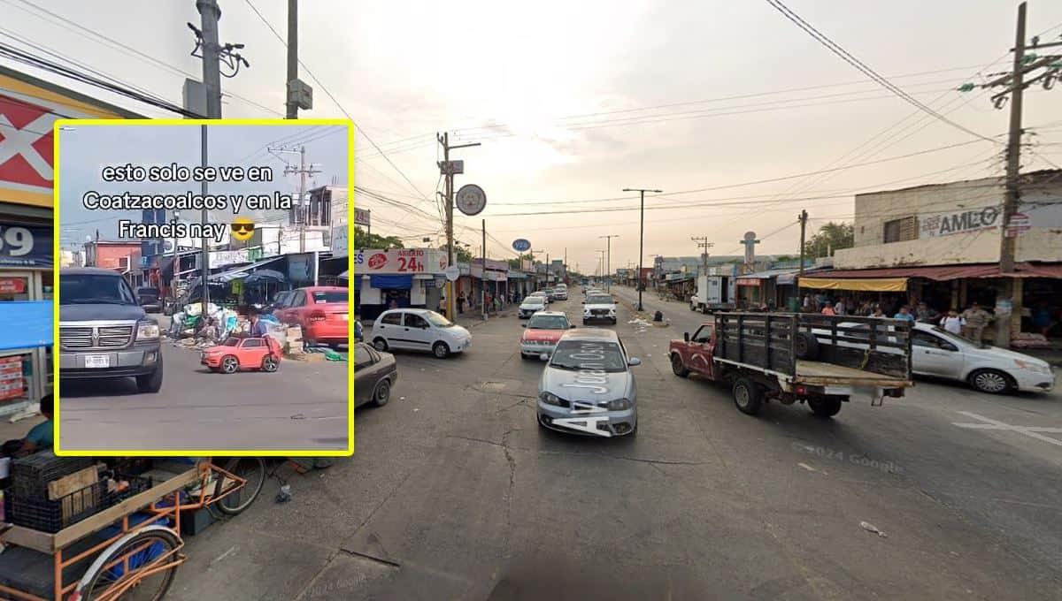 Pequeño inconveniente generó tráfico en avenida de Coatzacoalcos | VIDEO