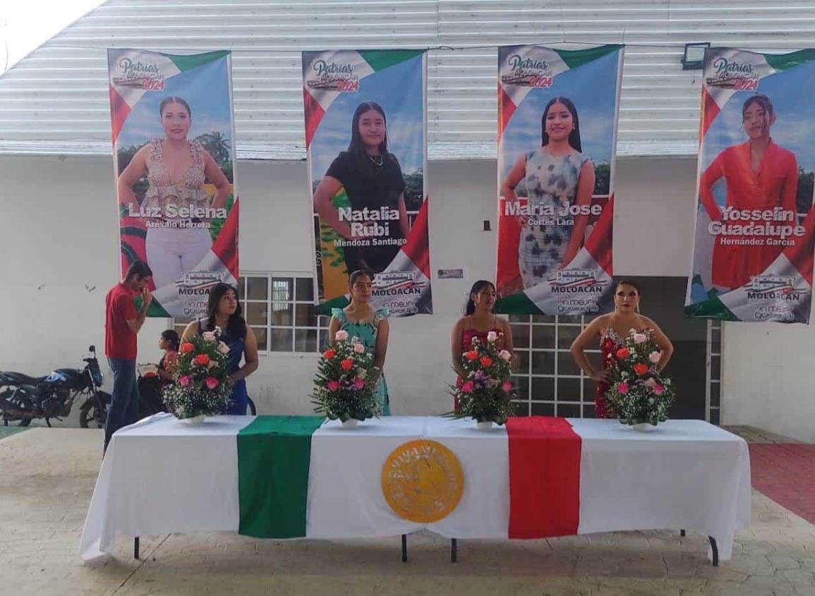 Eligen a la señorita Independencia de la cabecera municipal de Moloacán | VIDEO