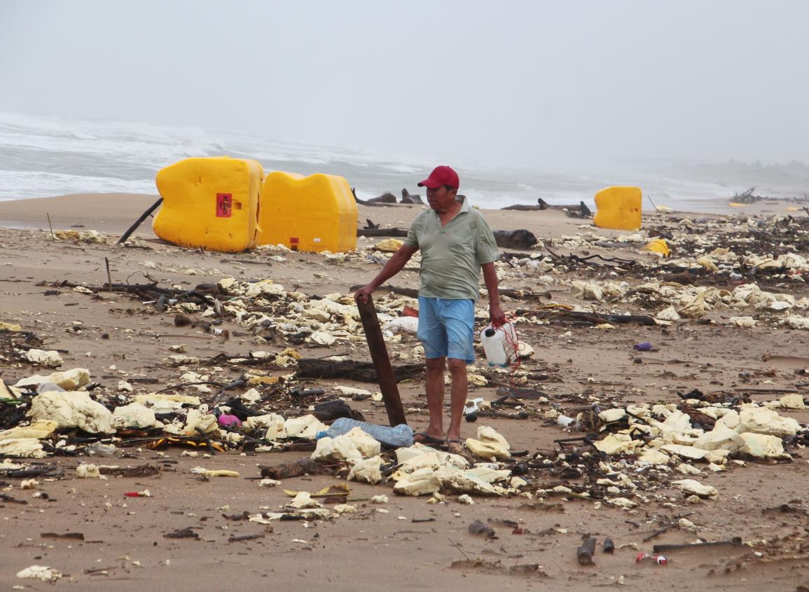 Éste es el saldo del primer Frente Frío y temporal lluvioso en Coatzacoalcos