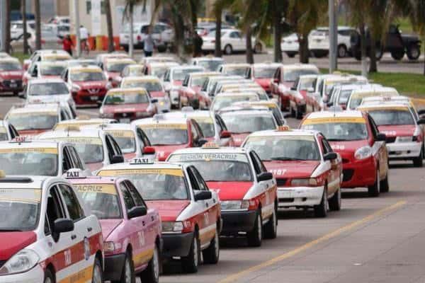 Taxistas de Veracruz esperan buenos ingresos de cara al cierre de 2024