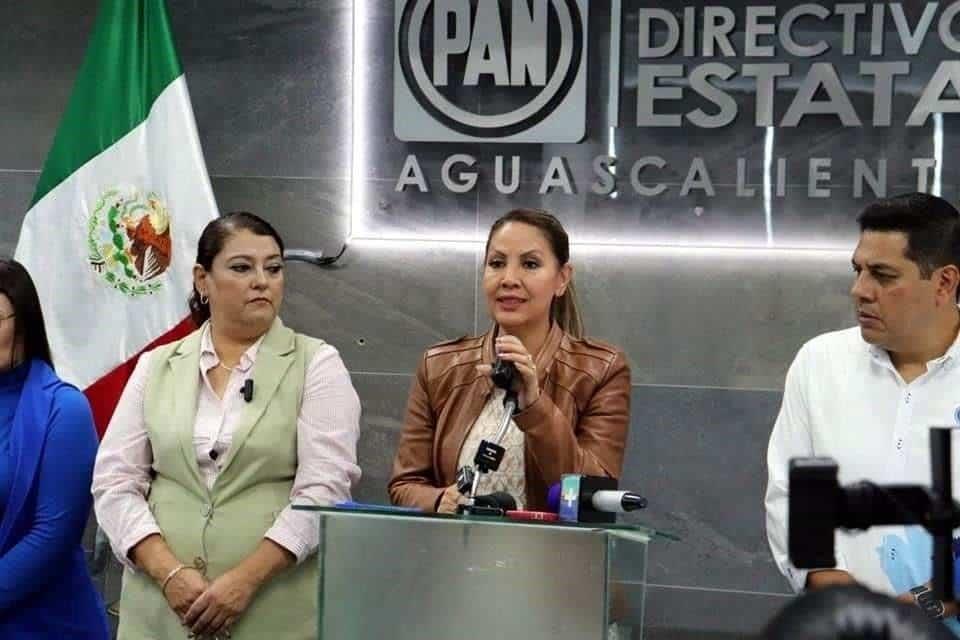 Pide senadora panista que agredan a senadores de oposición que voten por la Reforma Judicial