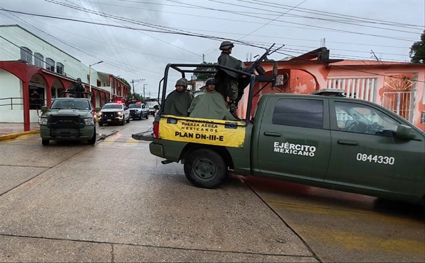 Por lluvias activan Plan DN-III-E en municipios del sur veracruzano