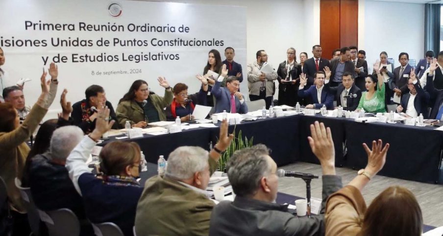 Reforma Judicial avanza en comisiones del Senado y será votada en el pleno