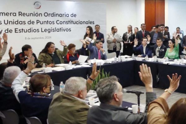 Reforma Judicial avanza en comisiones del Senado y será votada en el pleno