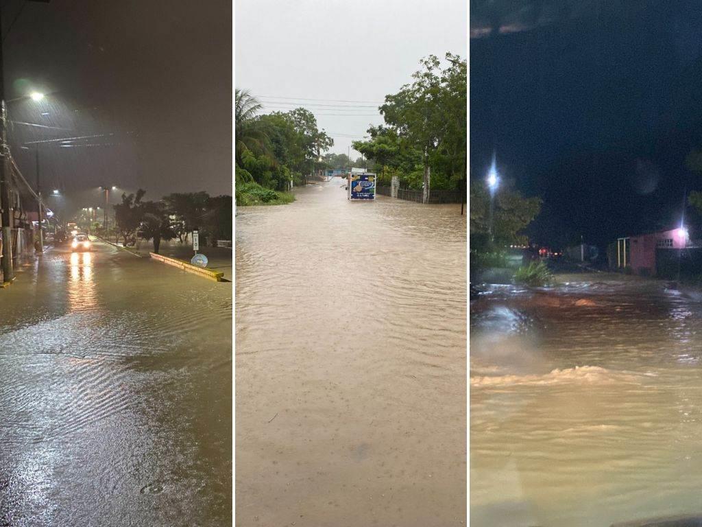 Río Agua Dulce rebasó niveles críticos tras lluvias torrenciales l VIDEO