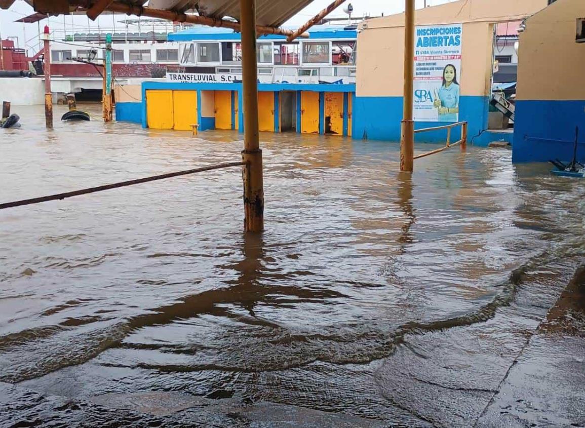 Éste es el saldo del temporal lluvioso en Coatzacoalcos