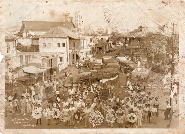 Así lucía la ciudad de Minatitlán durante la época de la Segunda Guerra Mundial