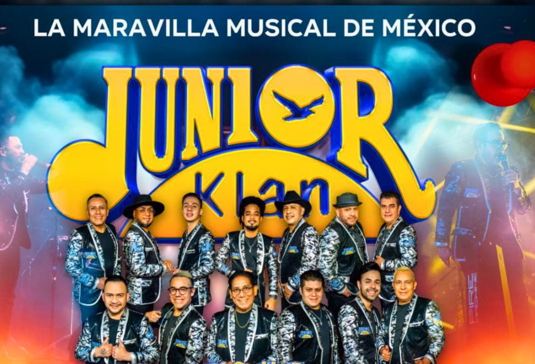 Ayuntamiento de Veracruz confirma a Junior Klan para Grito de Independencia 2024