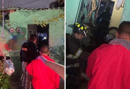 Se incendia vivienda en la colonia reforma de Xalapa: hay un lesionado 