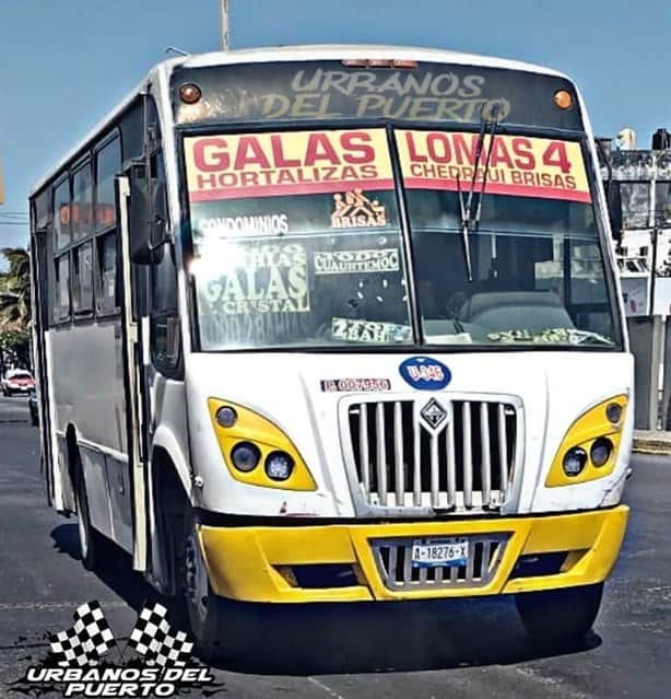 Cuáles son las rutas de camiones que pasan por Lomas 4 en Veracruz