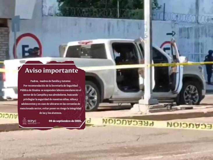 Culiacán suspende clases por tiroteos entre militares y narcos (+Video)