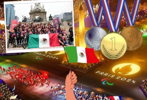 ¿Cuántas medallas conquistó México en los Juegos Paralímpicos de París 2024?