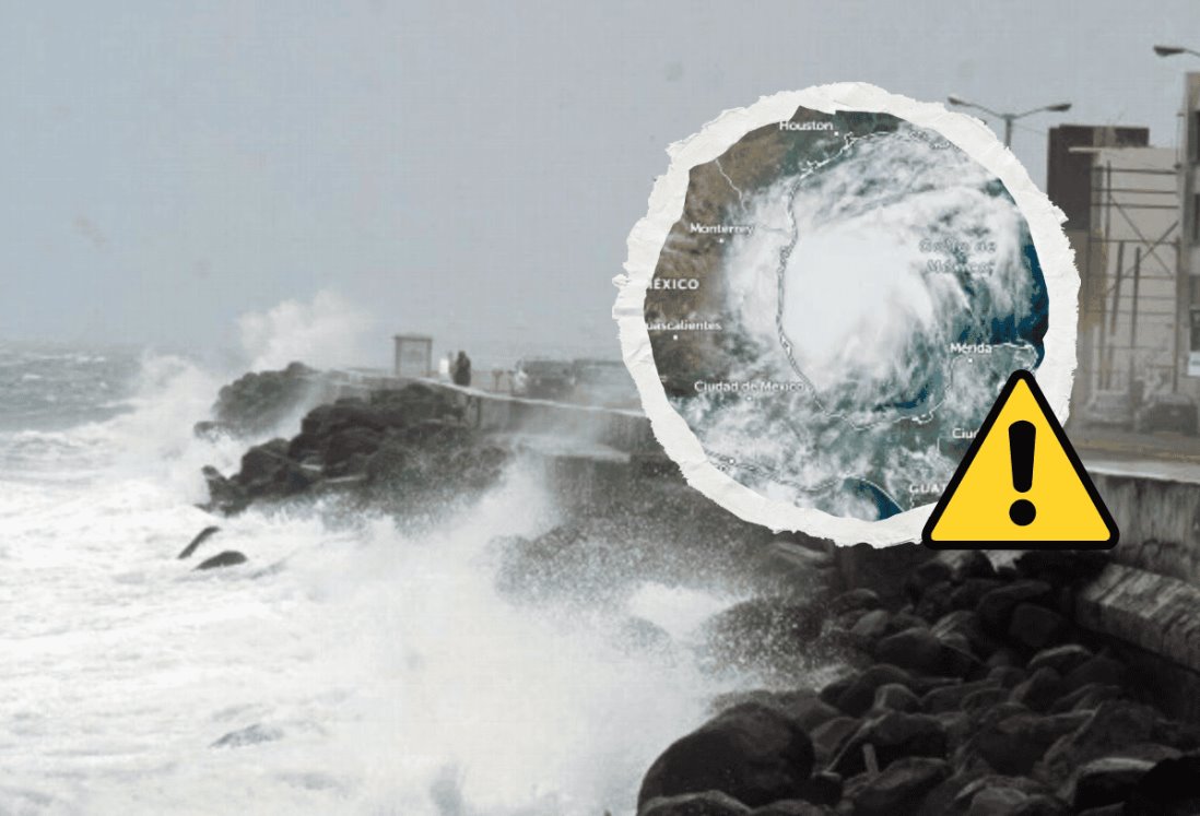 Se forma Huracán Francine en el Golfo de México: Así afectaría a Veracruz