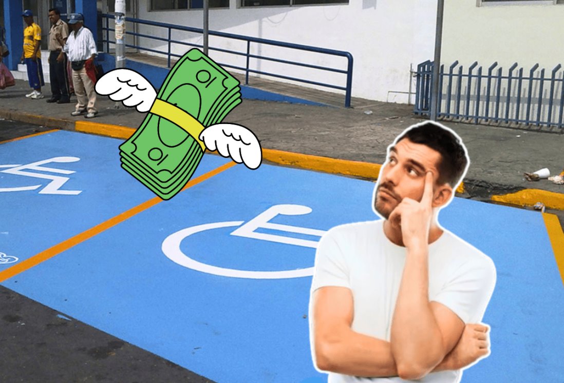 ¿De cuánto es la multa por estacionarse en lugares para personas con discapacidad?