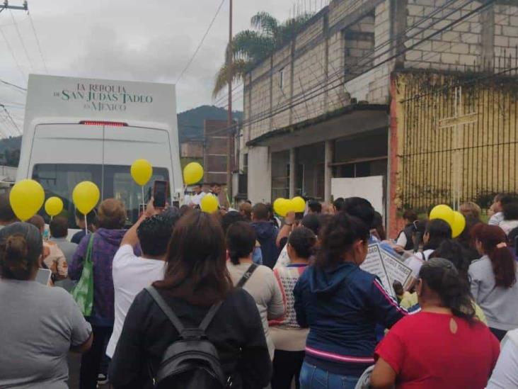 Reliquia de San Judas Tadeo convoca a feligreses en Orizaba
