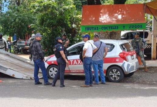 Taxista es ejecutado a plena luz en carretera de Rancho Nuevo, Omealca