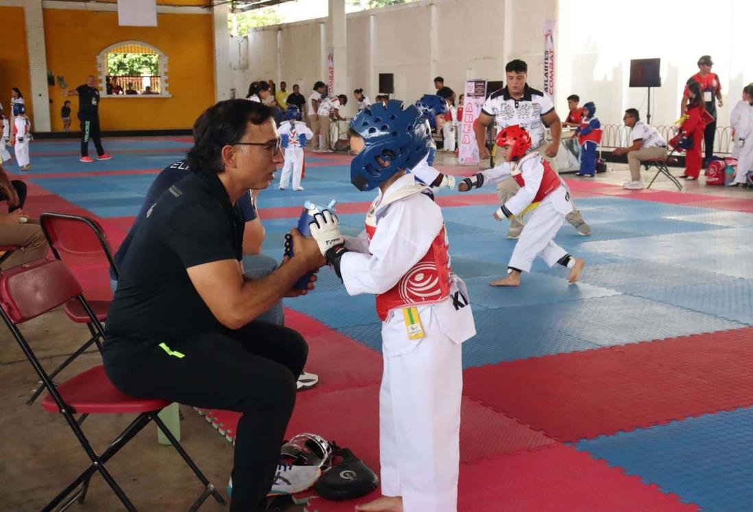Realizan Open TKD Atlantes Combat en Otatitlán